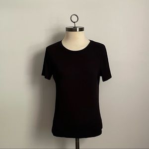 MODERN | Black A New Day Ribbed Top